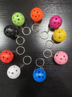 Pickleball Bag Key Holder Car Key Chain Pendant Pickleball Keyring for Party Hoilday Handbag Wallets Birthday Gifts