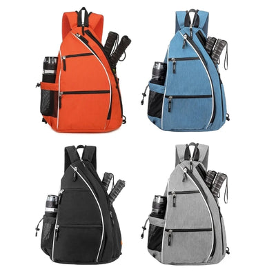 Pickleball Bag for Man and Women Pickleball Backpack Adjustable Crossbody Sling Bag Tennis Bag Pickleball Paddle Bag