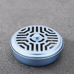 Mosquito Coil Box Stainless Steel Ash Tray Indoor Fire Outdoor Mosquito Prevention Tray Scalding Anti Coil Support O4Q4