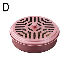 Mosquito Coil Box Stainless Steel Ash Tray Indoor Fire Outdoor Mosquito Prevention Tray Scalding Anti Coil Support O4Q4