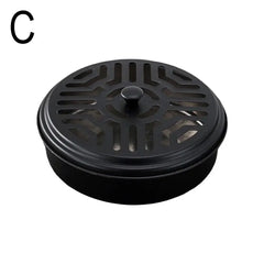 Mosquito Coil Box Stainless Steel Ash Tray Indoor Fire Outdoor Mosquito Prevention Tray Scalding Anti Coil Support O4Q4