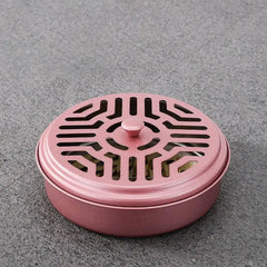 Mosquito Coil Box Stainless Steel Ash Tray Indoor Fire Outdoor Mosquito Prevention Tray Scalding Anti Coil Support O4Q4