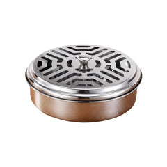 Mosquito Coil Box Stainless Steel Ash Tray Indoor Fire Outdoor Mosquito Prevention Tray Scalding Anti Coil Support O4Q4