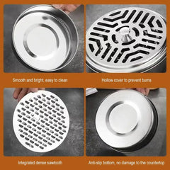 Mosquito Coil Box Stainless Steel Ash Tray Indoor Fire Outdoor Mosquito Prevention Tray Scalding Anti Coil Support O4Q4