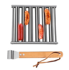 Stainless Steel Hot Dog Roller Sausage Grilling Rack